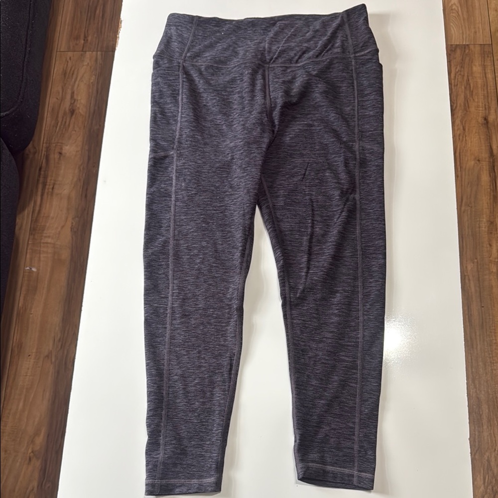 Victoria's Secret Gray and Green Leggings Soft Stretchy Comfort. ( Lot of 2 ) - Picture 2 of 14